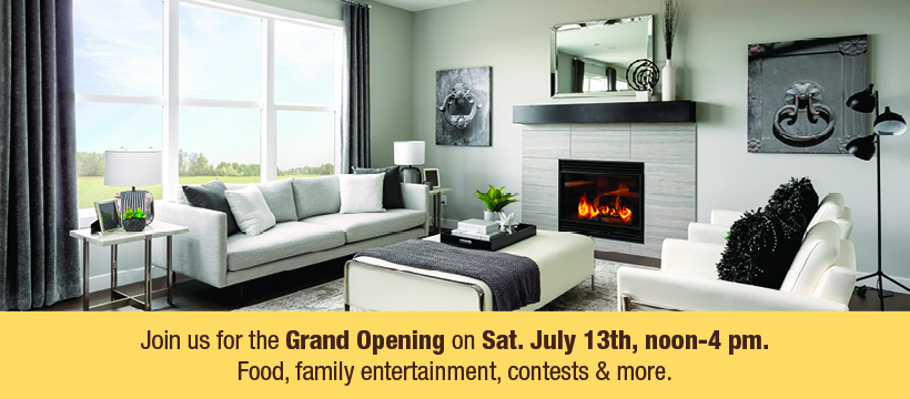 Gems of Redstone Grand Opening Event Calgary July 13 new showhomes 