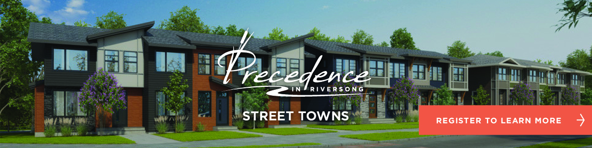 Precedence Street Towns by Trico Homes in Cochrane, Alberta