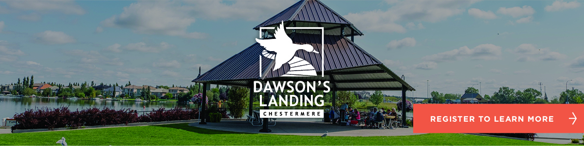 Dawson's Landing Laned homes by Trico Homes in Chestermere, Alberta