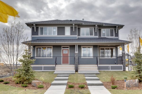 The Mckenzie Duplex Showhome In the Community of Legacy