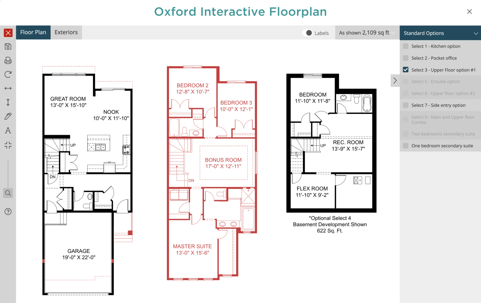 Interactive Floorplans - Trico Homes