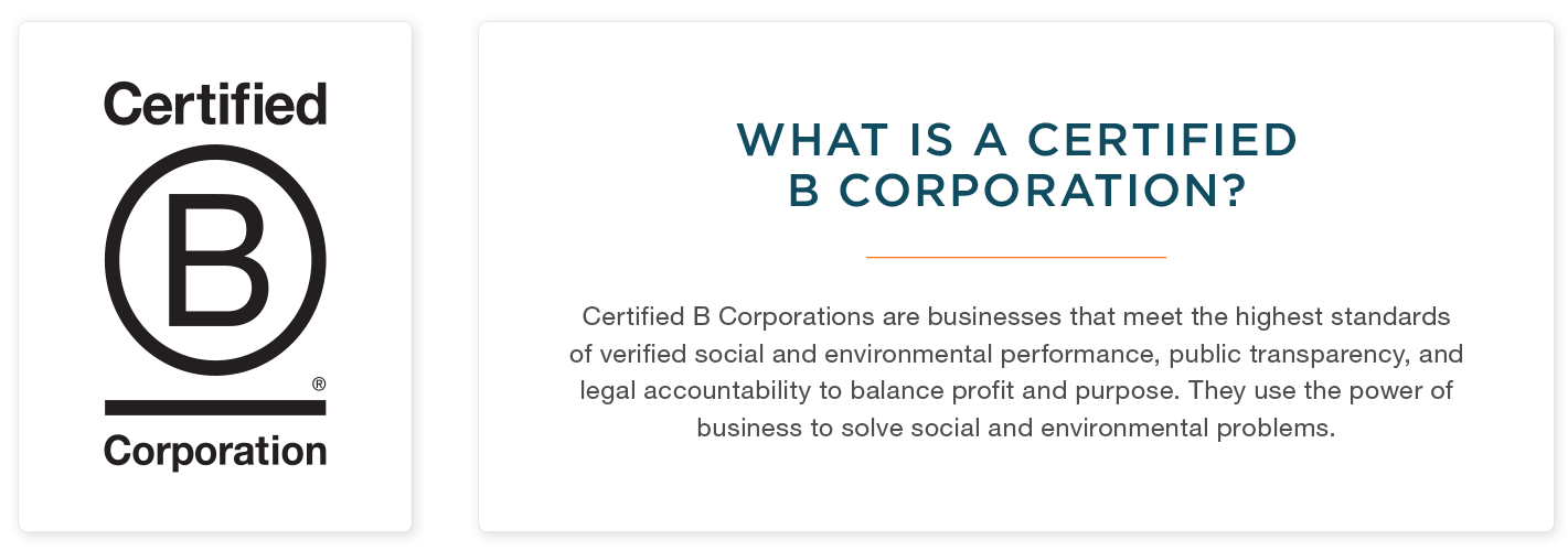 What is a B CORP