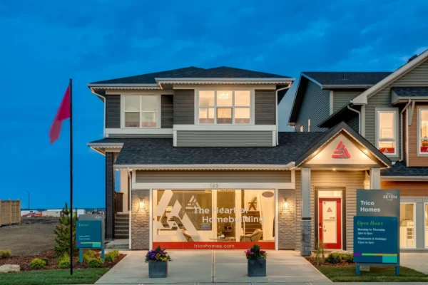 The Encore Model Showhome In the Community of Seton