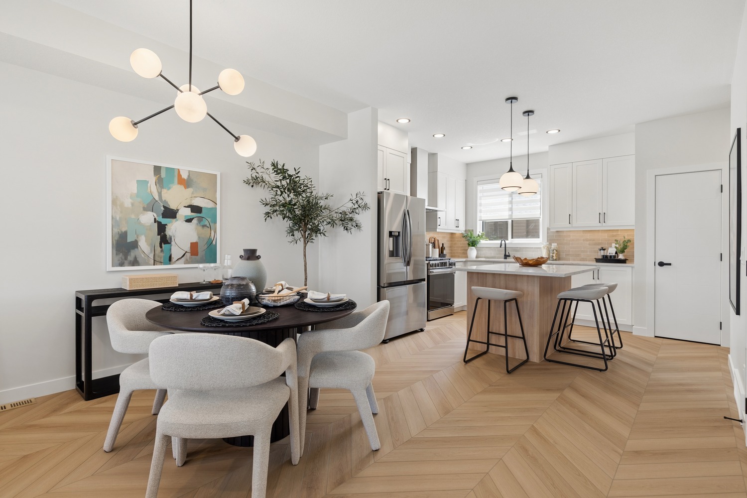 The Meadow Lark Showhome in Vantage Rise - Dining Room