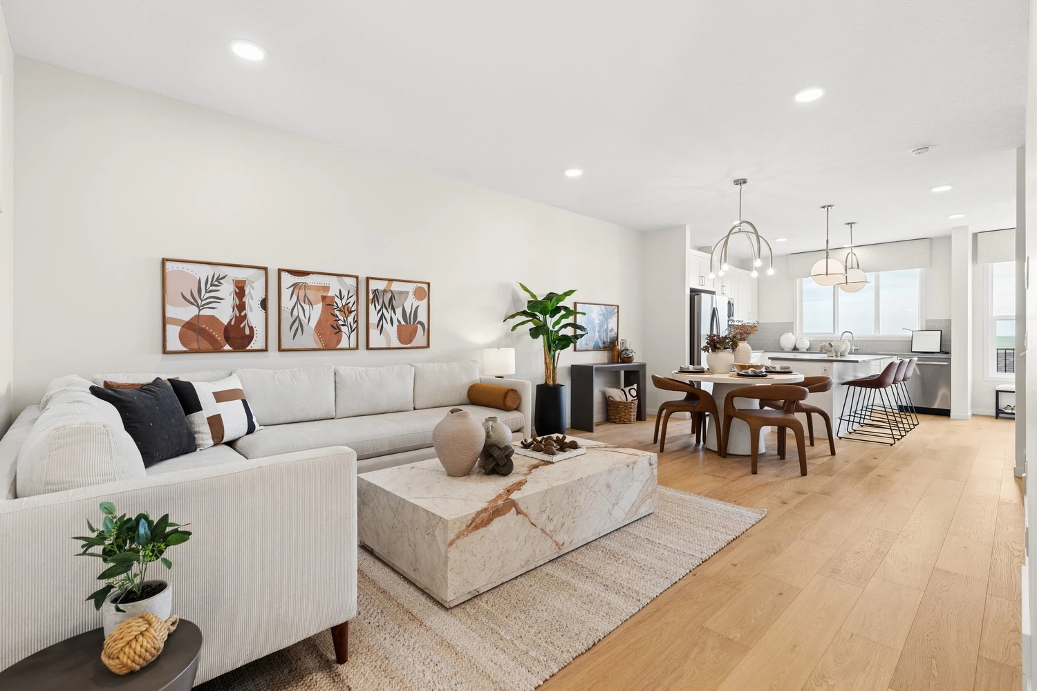 Living Room - 52 Aquila Manor NW - Raeya Showhome