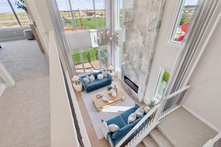Open to Below - 482 Rosemary Gardens SE - Cambridge 26 Showhome